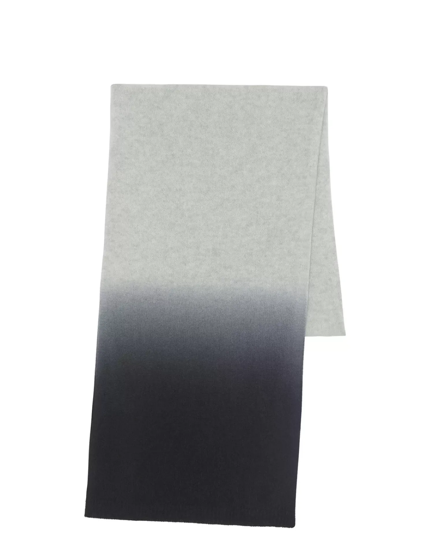 Kujten Scarves & Snoods>Dip Dye Off-Gauge Cashmere Scarf Gris Bouleau