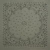 Kujten Bandanas>Extra Large Cashmere Bandana, 2-Threads Kaki Chine