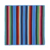 Kujten Scarves & Snoods>Extra Large Striped Cashmere Bandana Bleu Kabalos