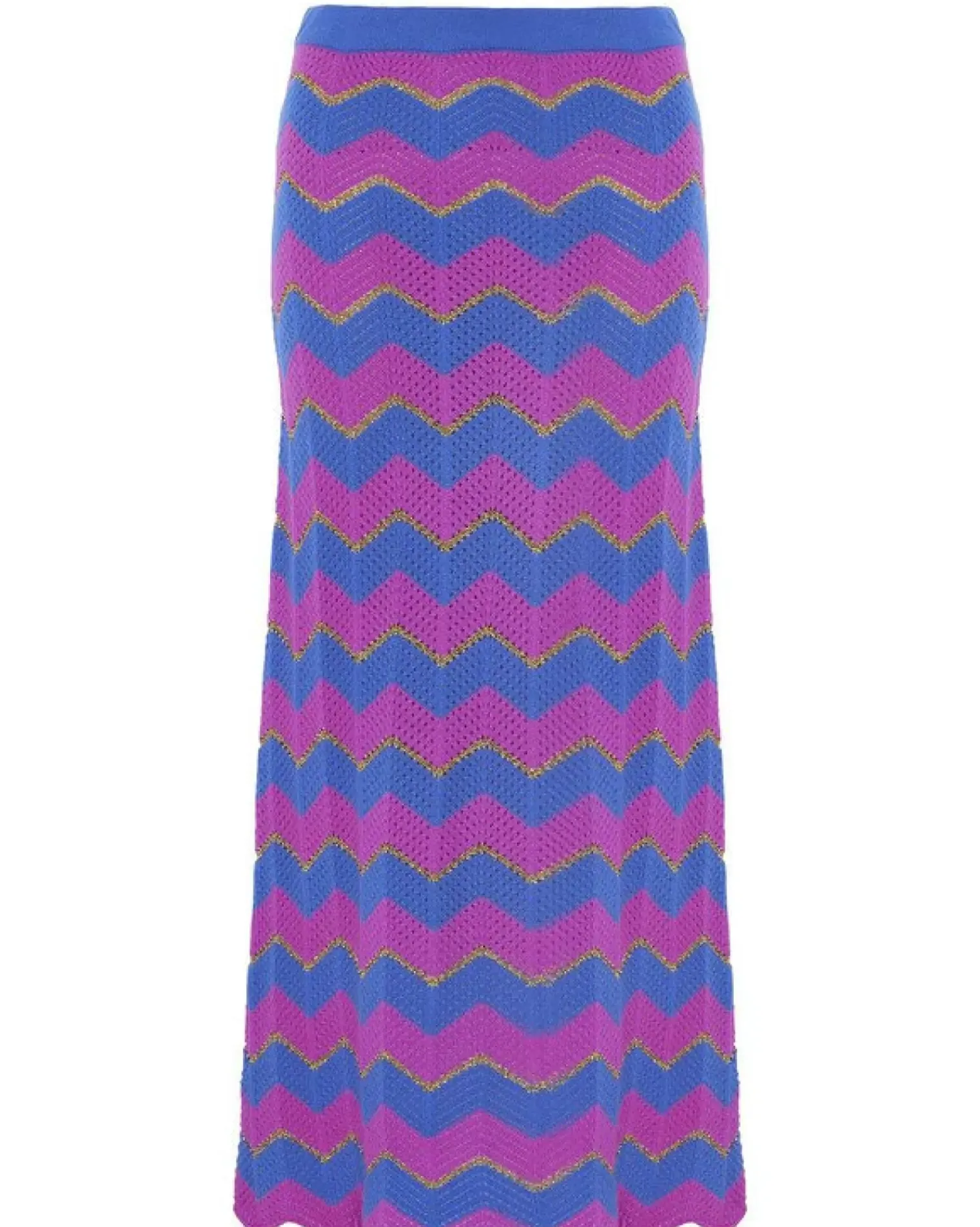 Kujten Dresses & Skirts>Flared Cashmere Skirt Deep Kabalos