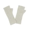 Kujten Gloves & Mittens>Flat Rib Cashmere Mittens, 2-Threads Avoine