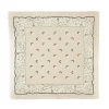 Kujten Scarves & Snoods>Hawaien Pattern Cashmere Bandana, 2-Threads Organique