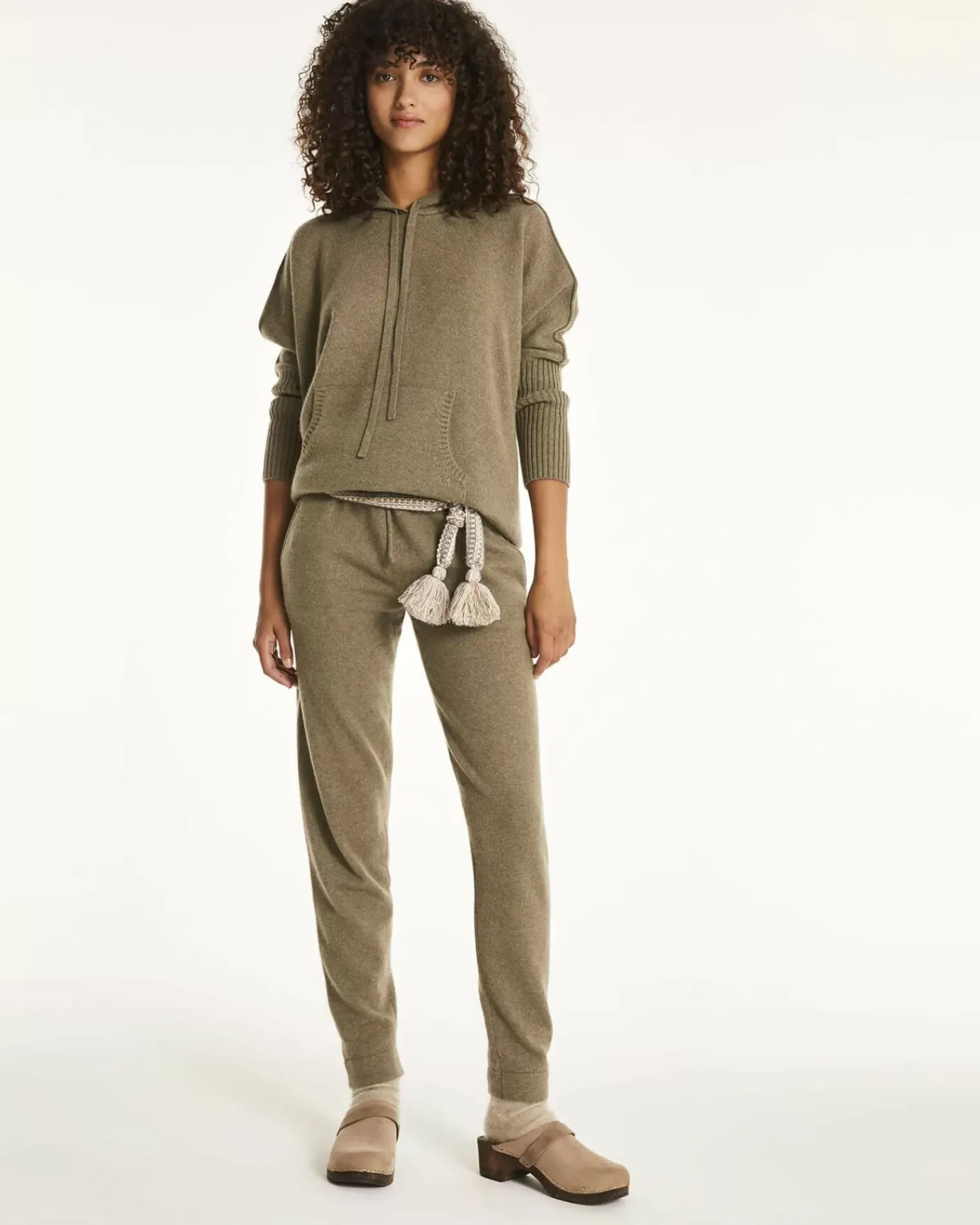 Kujten Joggings & Leggings>Jogging Joggy 2 Kaki, 2-Threads Kaki Chine