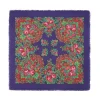 Kujten Scarves & Snoods>Large Cashmere Bandana, 2-Threads Deep Purple