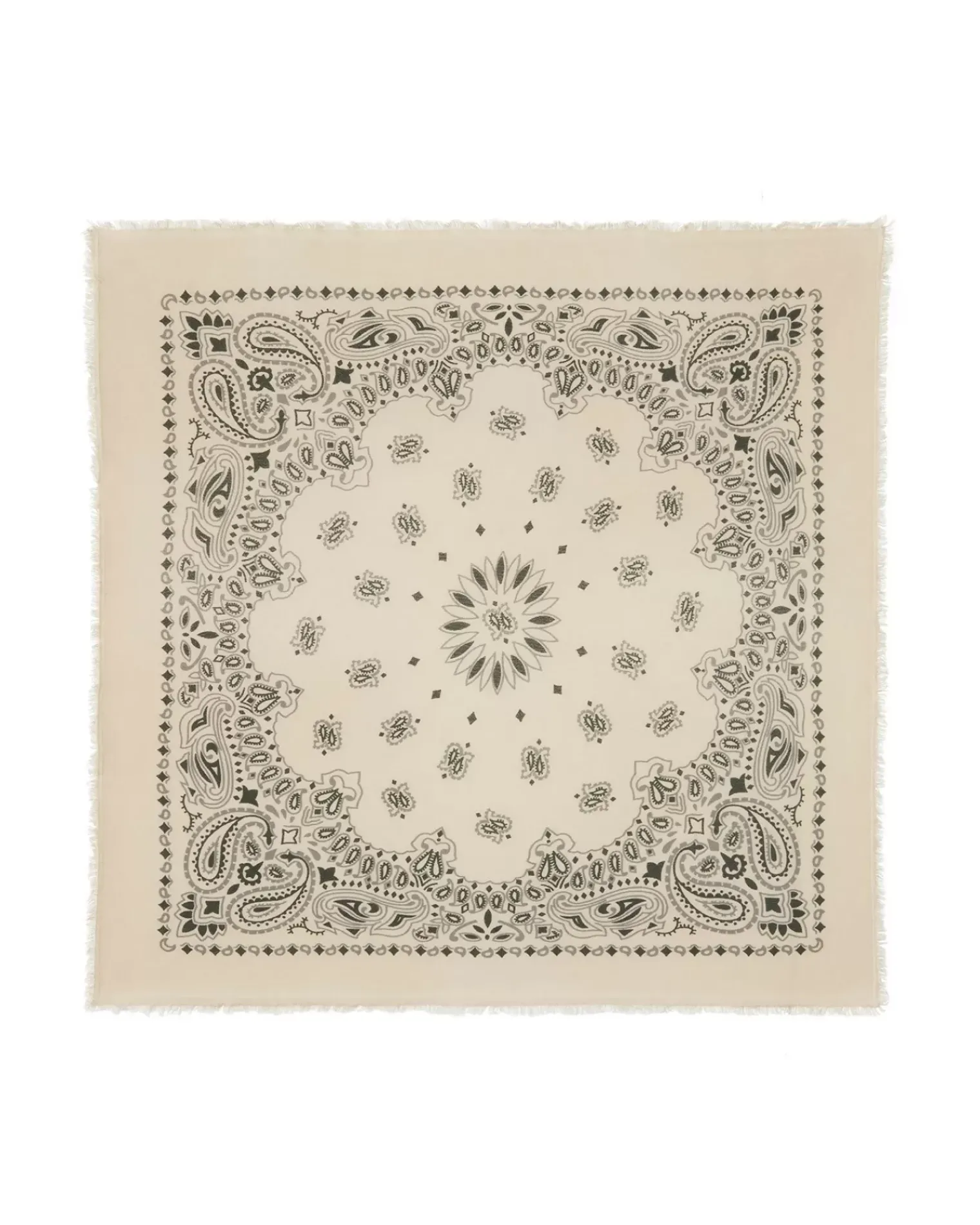 Kujten Bandanas>Large Cashmere Bandana, 2-Threads Organique