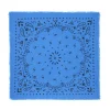 Kujten Bandanas>Large Printed Cashmere Bandana Bleu Kabalos