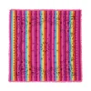 Kujten Bandanas>Large Striped Printed Cashmere Bandana Multicolore