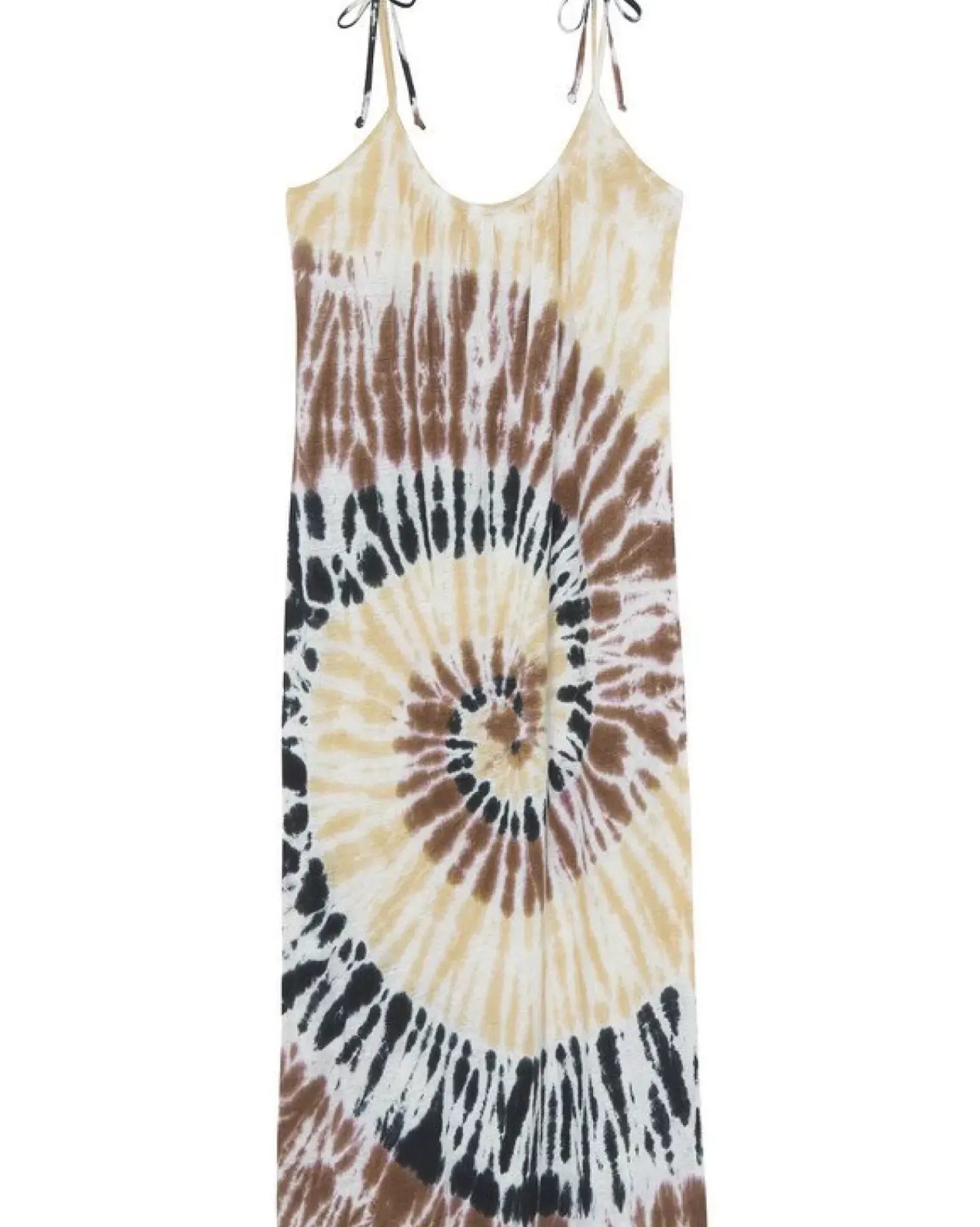 Kujten Dresses & Skirts>Linen Tank Dress Camelo