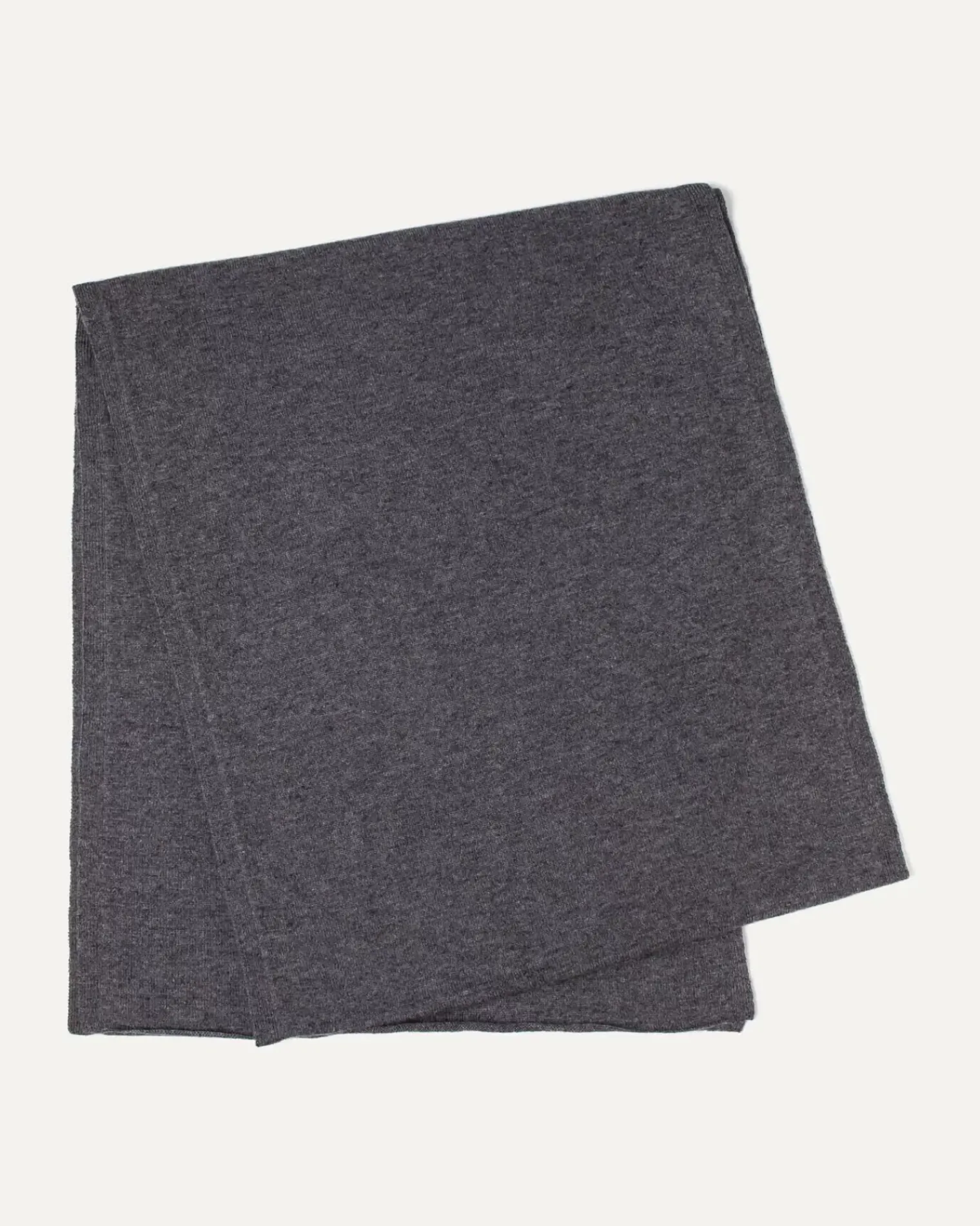 Kujten Scarves & Snoods>Long Cashmere Scarf Gris Flanelle