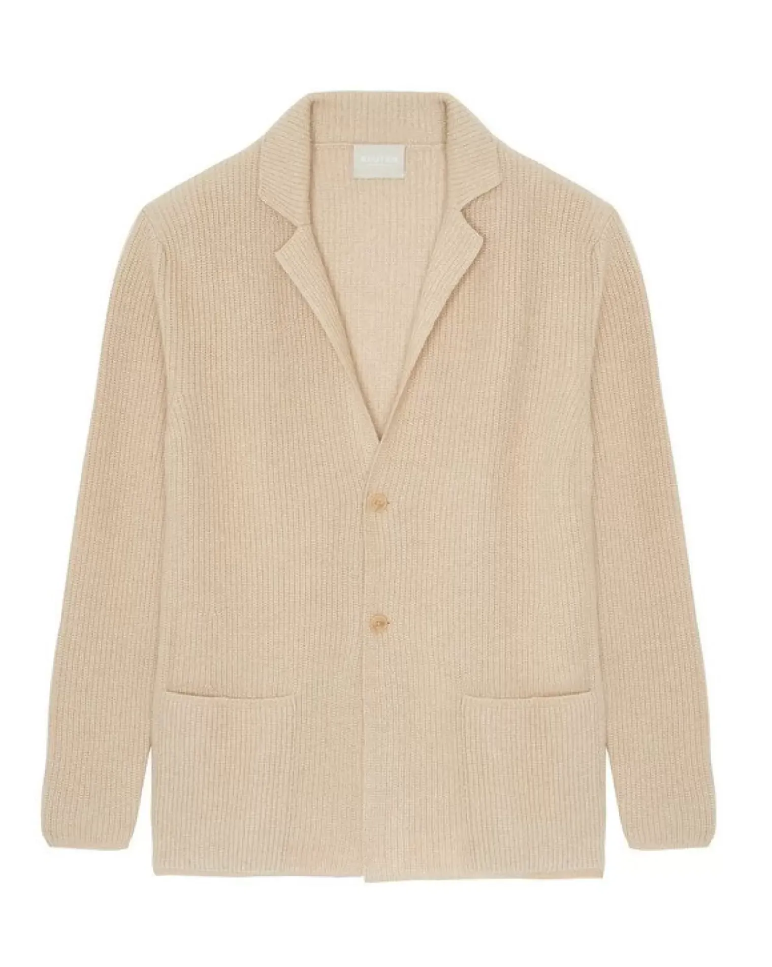 Kujten Jackets & Vests>Long Sleeves Cashmere Blazer Cardigan Organique