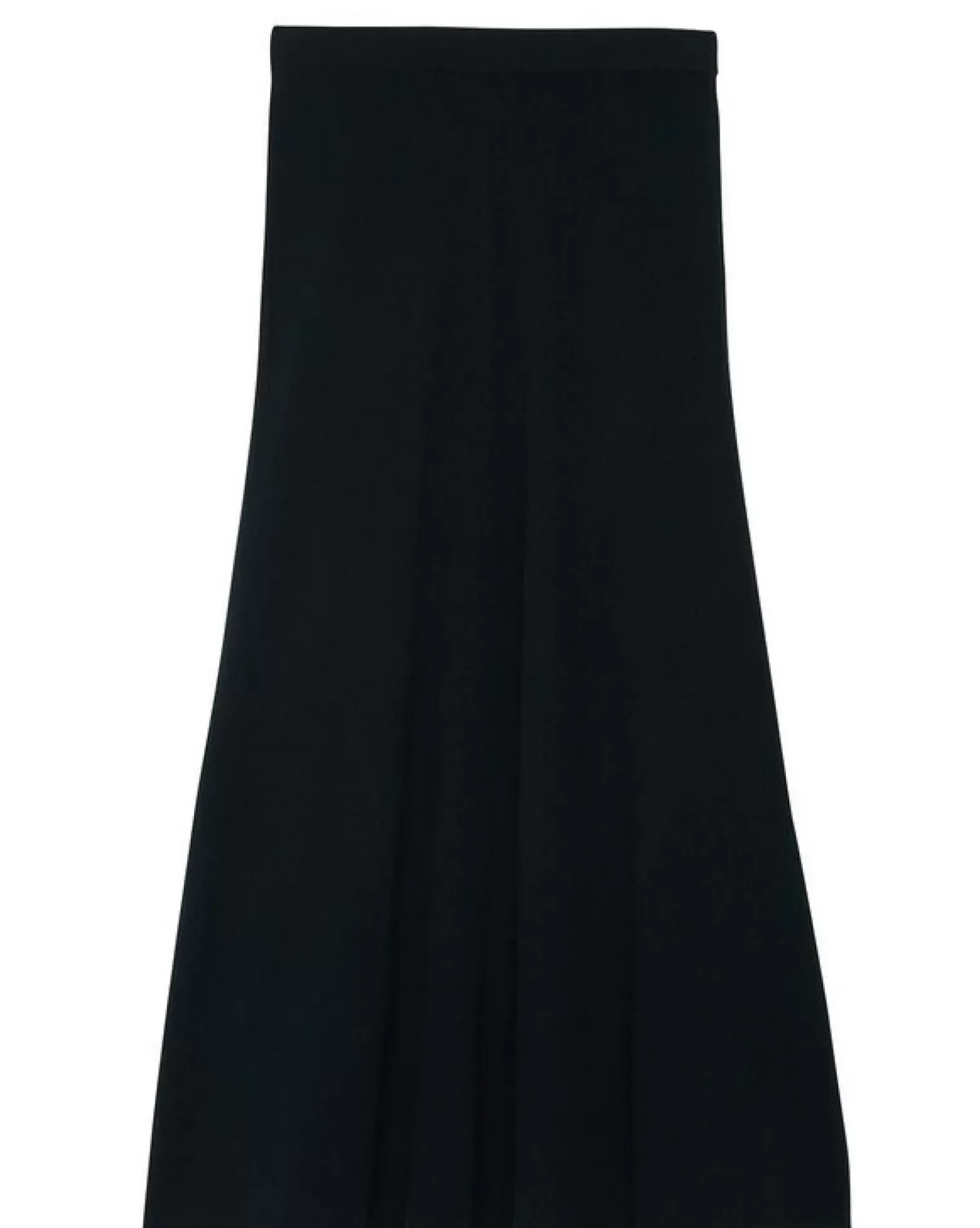 Kujten Dresses & Skirts>Long Woman Cashmere Skirt Noir