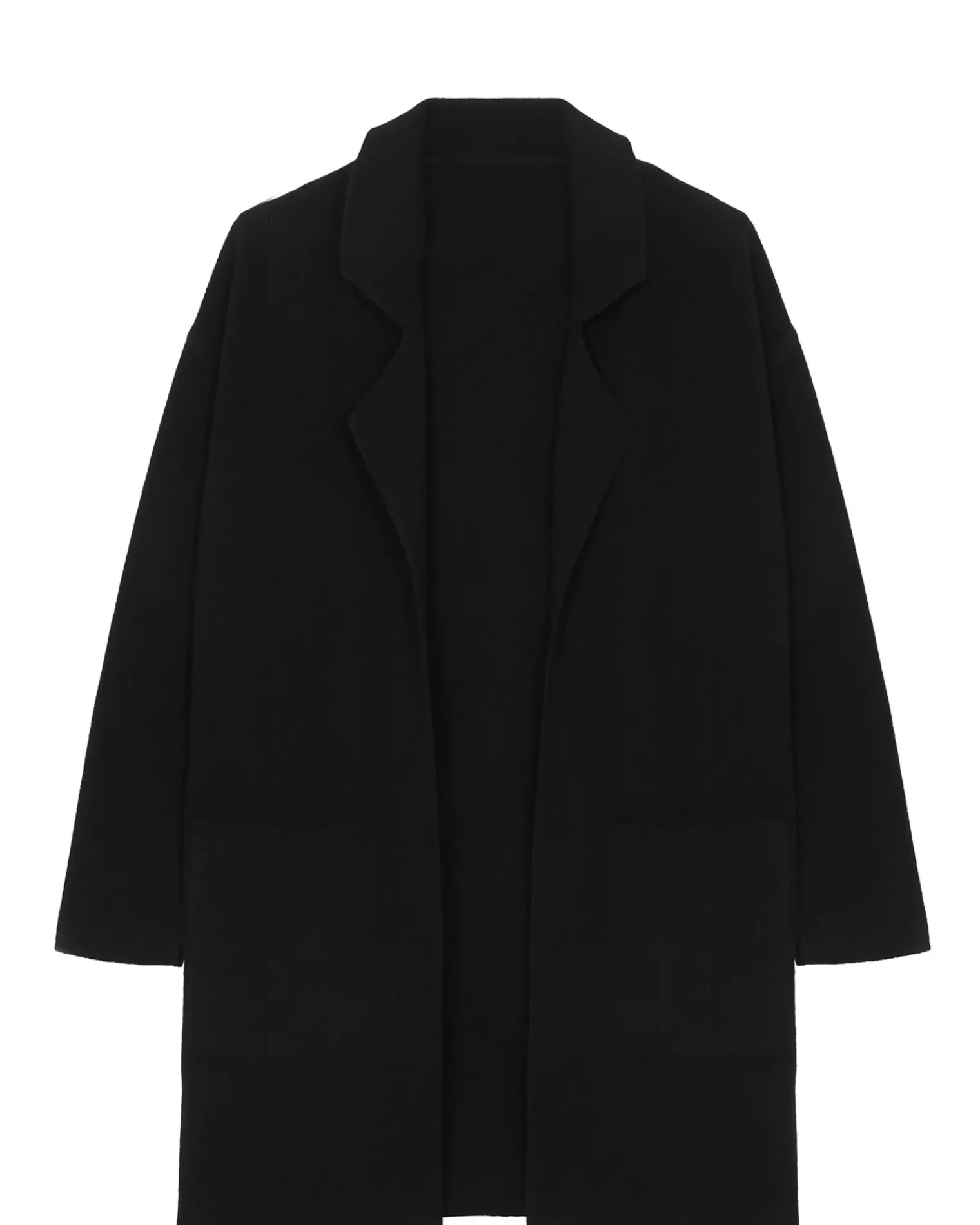 Kujten Coats>Men Reversible Cashmere Blazer Jacket, 2-Threads Noir