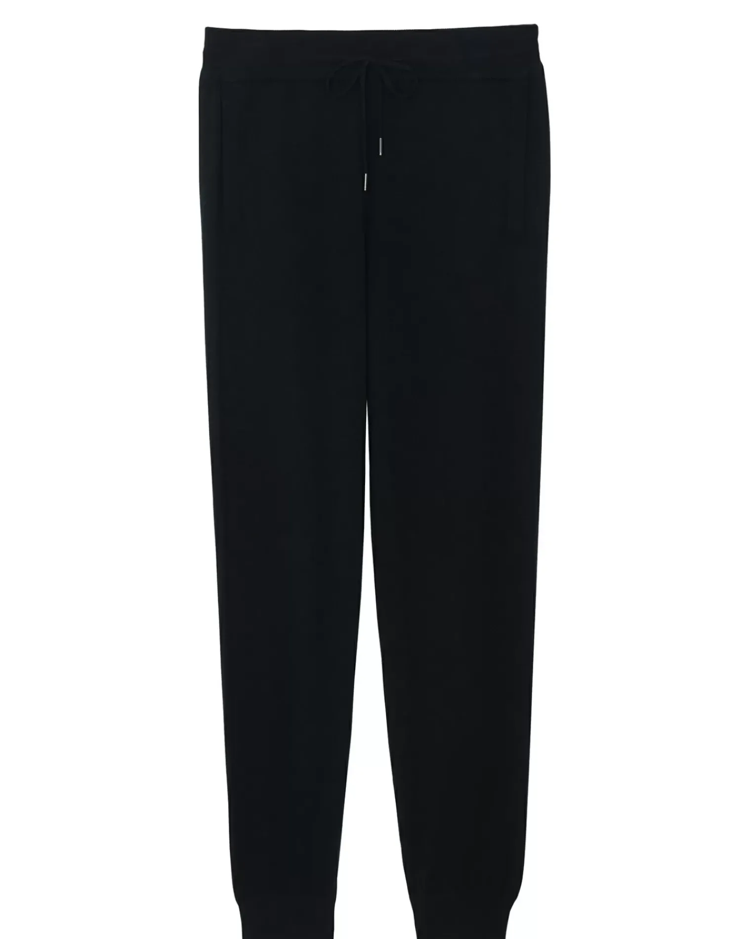 Kujten Joggings & Shorts>Men Straight Cut Cashmere Jogging, 2-Threads Noir