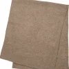 Kujten Scarves & Snoods>Off-Gauge Knitted Cashmere Scarf, 2-Threads Beige Taupe