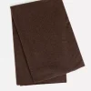 Kujten Scarves & Snoods>Off-Gauge Knitted Large Cashmere Scarf Chataigne