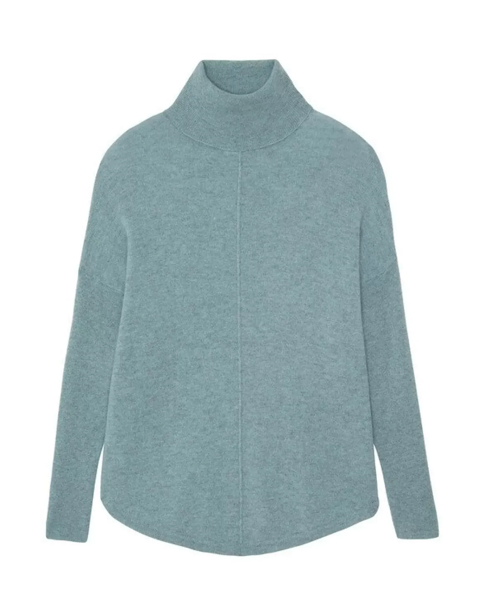 Kujten Sweaters & Sweatshirts>Oversized Cashmere Turtleneck Sweater Vert Suzanne