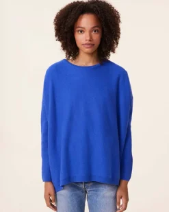 Kujten Sweaters & Sweatshirts>Oversized Round Neck Cashmere Sweater, 2-Threads Deep Kabalos