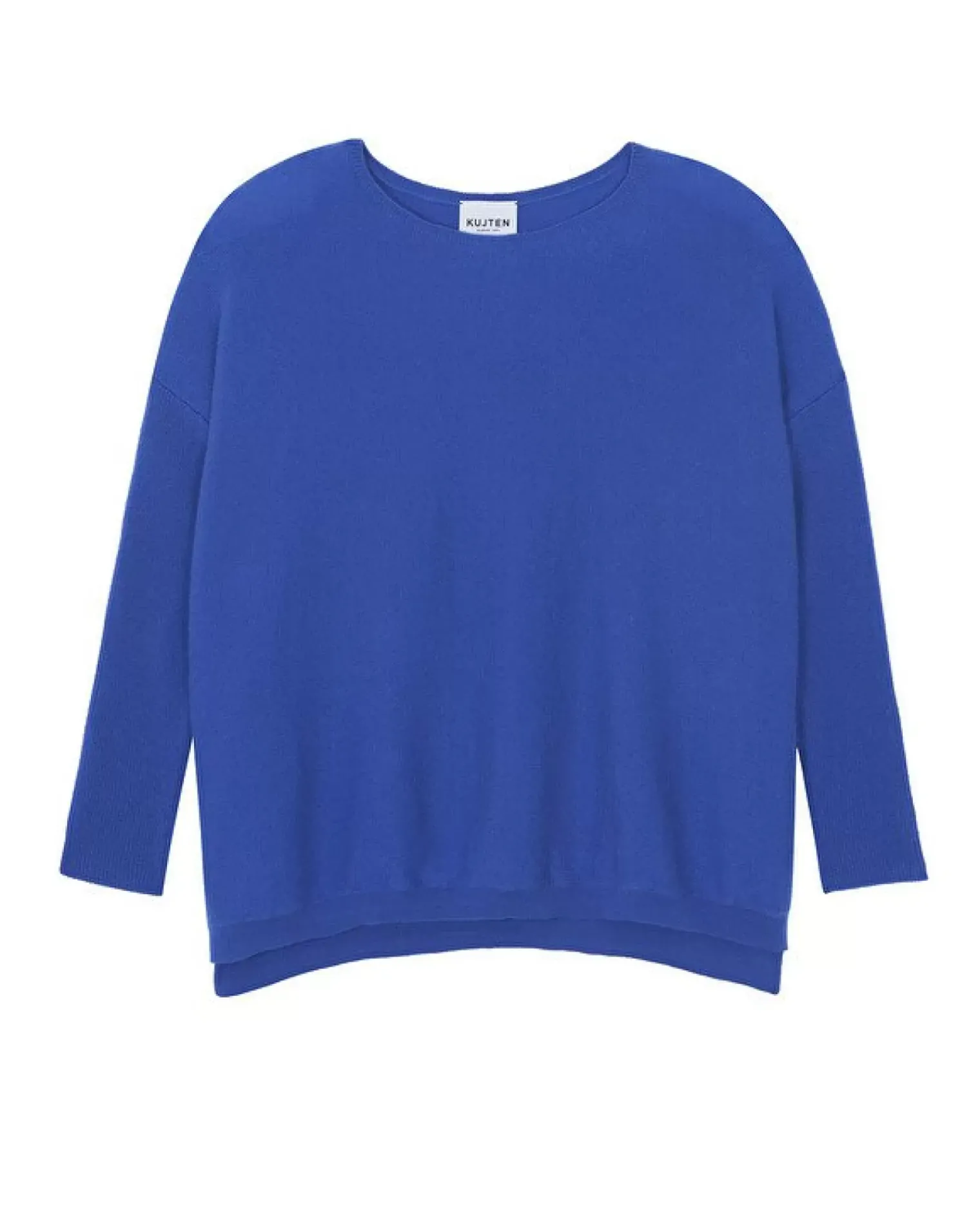Kujten Sweaters & Sweatshirts>Oversized Round Neck Cashmere Sweater, 2-Threads Deep Kabalos