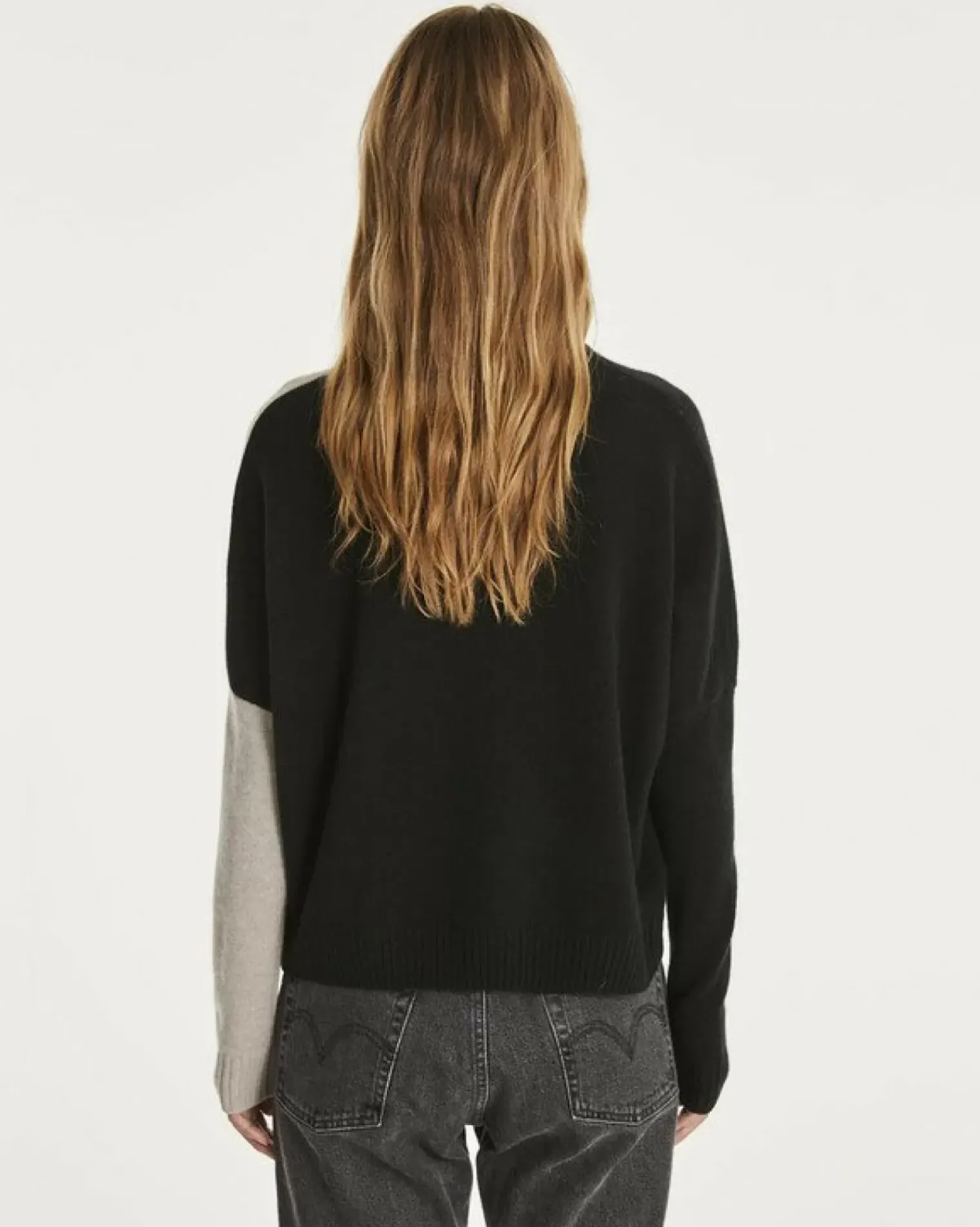 Kujten Sweaters & Sweatshirts>Oversized Turtleneck Cashmere Sweater Silk