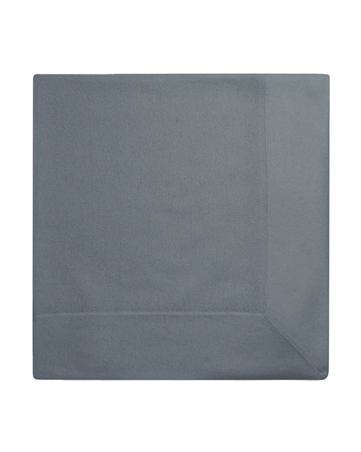 Kujten Baby>Plain Baby Cashmere Blanket Gris Flanelle