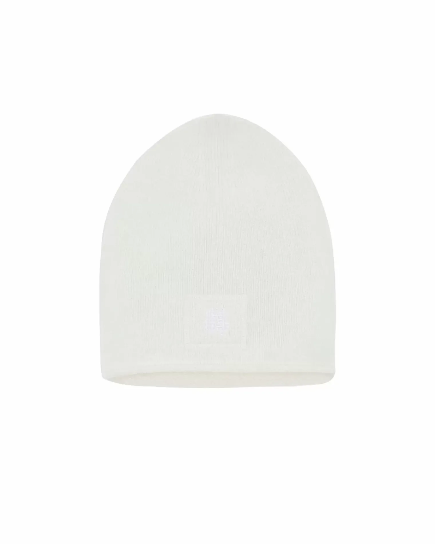 Kujten Hats & Headbands>Plain Cashmere Hat, 4-Threads Blanc