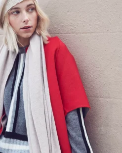 Kujten Hats & Headbands>Plain Coloured Cashmere Beret Blanc