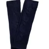 Kujten Gloves & Mittens>Plain Twisted Cashmere Mittens Bleu Marine