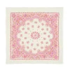Kujten Scarves & Snoods>Printed Cashmere Large Bandana, 2-Threads Orange Rosso