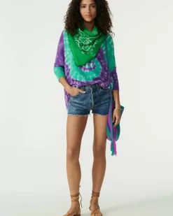 Kujten Sweaters & Sweatshirts>Round Neck Cashmere Sweater Deep Purple