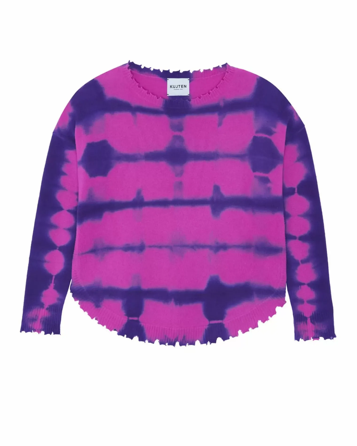 Kujten Sweaters & Sweatshirts>Round Neck Cashmere Sweater Violet India