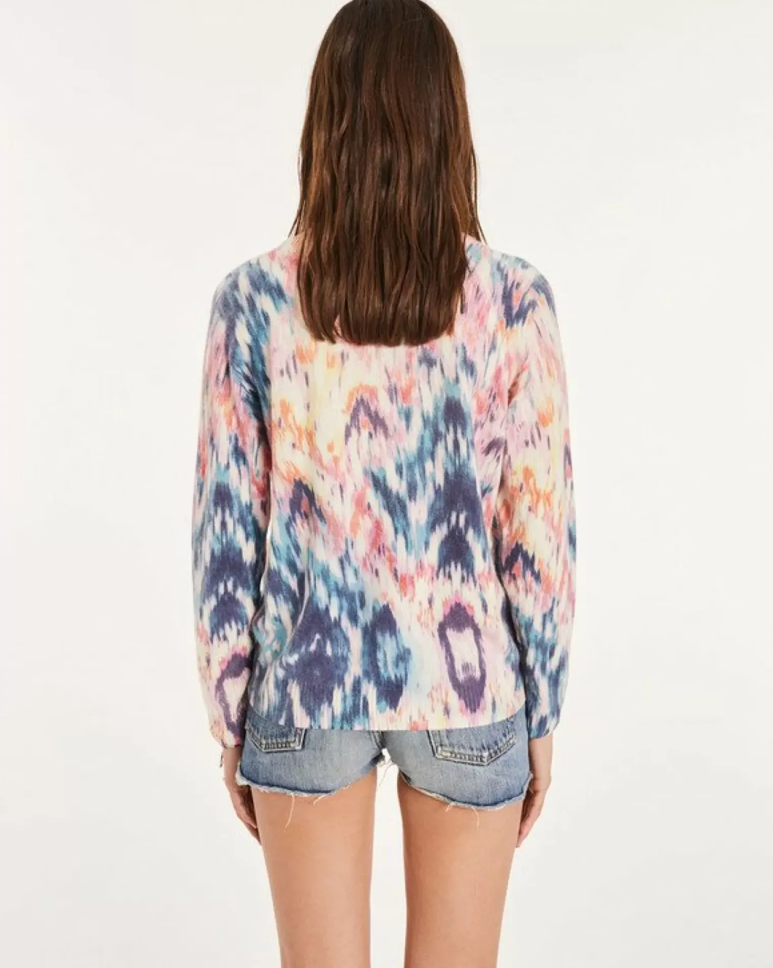 Kujten Sweaters & Sweatshirts>Round Neck Cashmere Sweater Candy Pink