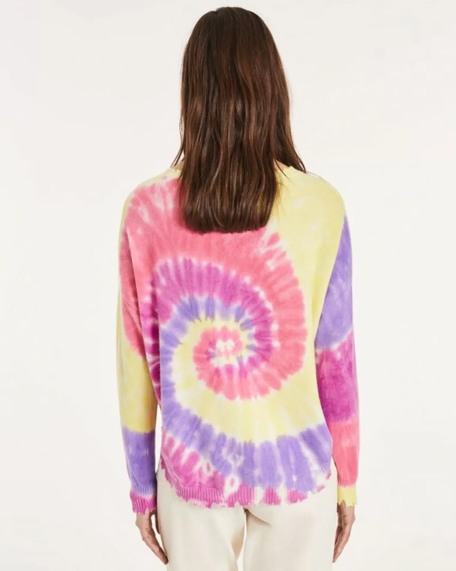 Kujten Sweaters & Sweatshirts>Round Neck Cashmere Sweater Violet