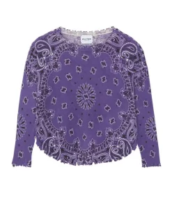 Kujten Sweaters & Sweatshirts>Round Neck Cashmere Sweater Deep Purple