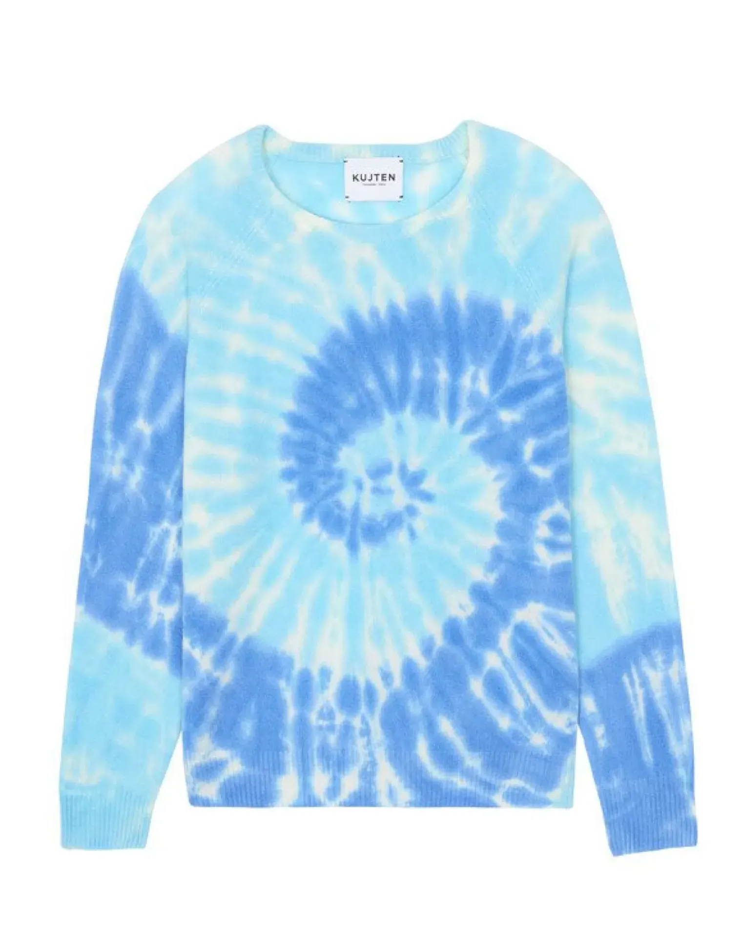 Kujten Sweaters & Sweatshirts>Round Neck Cashmere Sweater Jeans Clair
