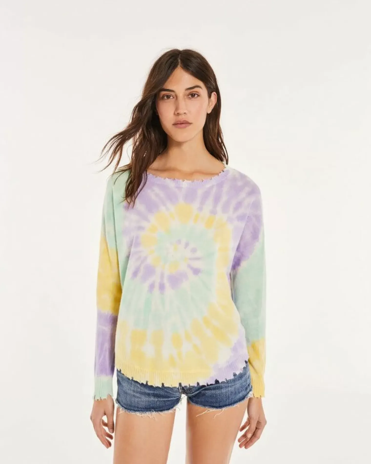 Kujten Sweaters & Sweatshirts>Round Neck Cashmere Sweater Jade
