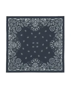 Kujten Scarves & Snoods>Silk-Cashmere Scarf Noir