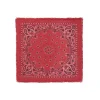 Kujten Bandanas>Small Cashmere Bandana, 2-Threads Rouge