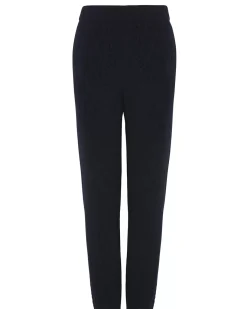 Kujten Pants & Shorts>Twisted Cashmere Joggers, 8-Threads Bleu Marine Fonce