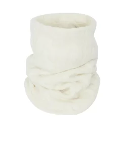 Kujten Scarves & Snoods>Twisted Cashmere Snood, 6-Threads Blanc