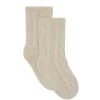 Kujten Socks & Leg Warmers>Twisted Cashmere Socks, 6-Threads Organique