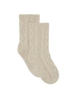 Kujten Socks & Leg Warmers>Twisted Cashmere Socks, 6-Threads Organique
