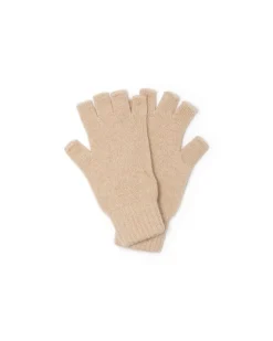 Kujten Gloves & Mittens>Unisex Cashmere Finger Mittens, 4-Threads Organique