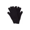 Kujten Gloves & Mittens>Unisex Cashmere Finger Mittens Bleu Marine Fonce