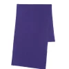 Kujten Scarves & Snoods>Unisex Cashmere Scarf, 2-Threads Deep Purple
