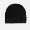 Kujten Hats & Headbands>Unisex Plain Cashmere Hat Noir
