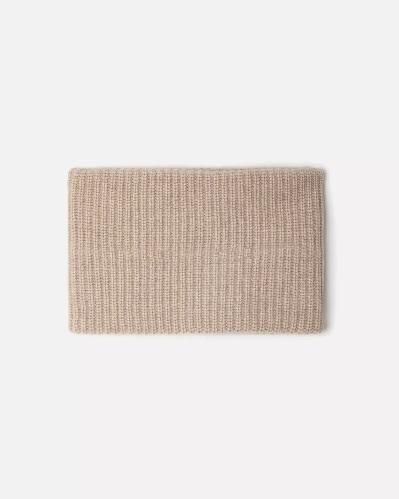 Kujten Scarves & Snoods>Unisex Plain Colored Cashmere Collar Beige Chine
