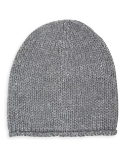 Kujten Hats & Headbands>Unisex Rasta Cashmere Hat Gris Argent