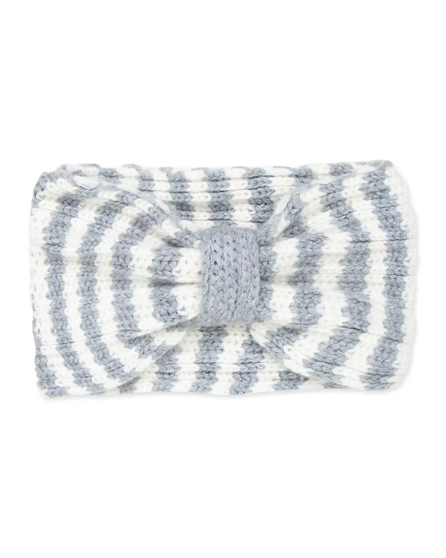 Kujten Hats & Headbands>Unisex Ribbed Cashmere Headband Gris Chine