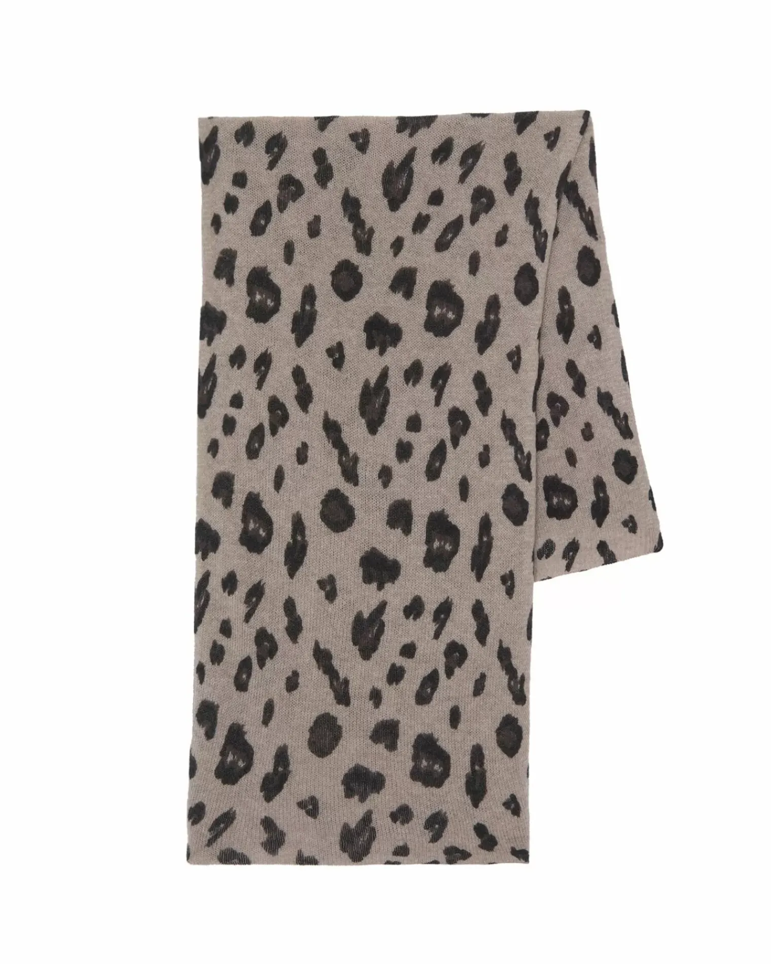 Kujten Scarves & Snoods>Untrimmed Cashmere Scarf Beige Taupe