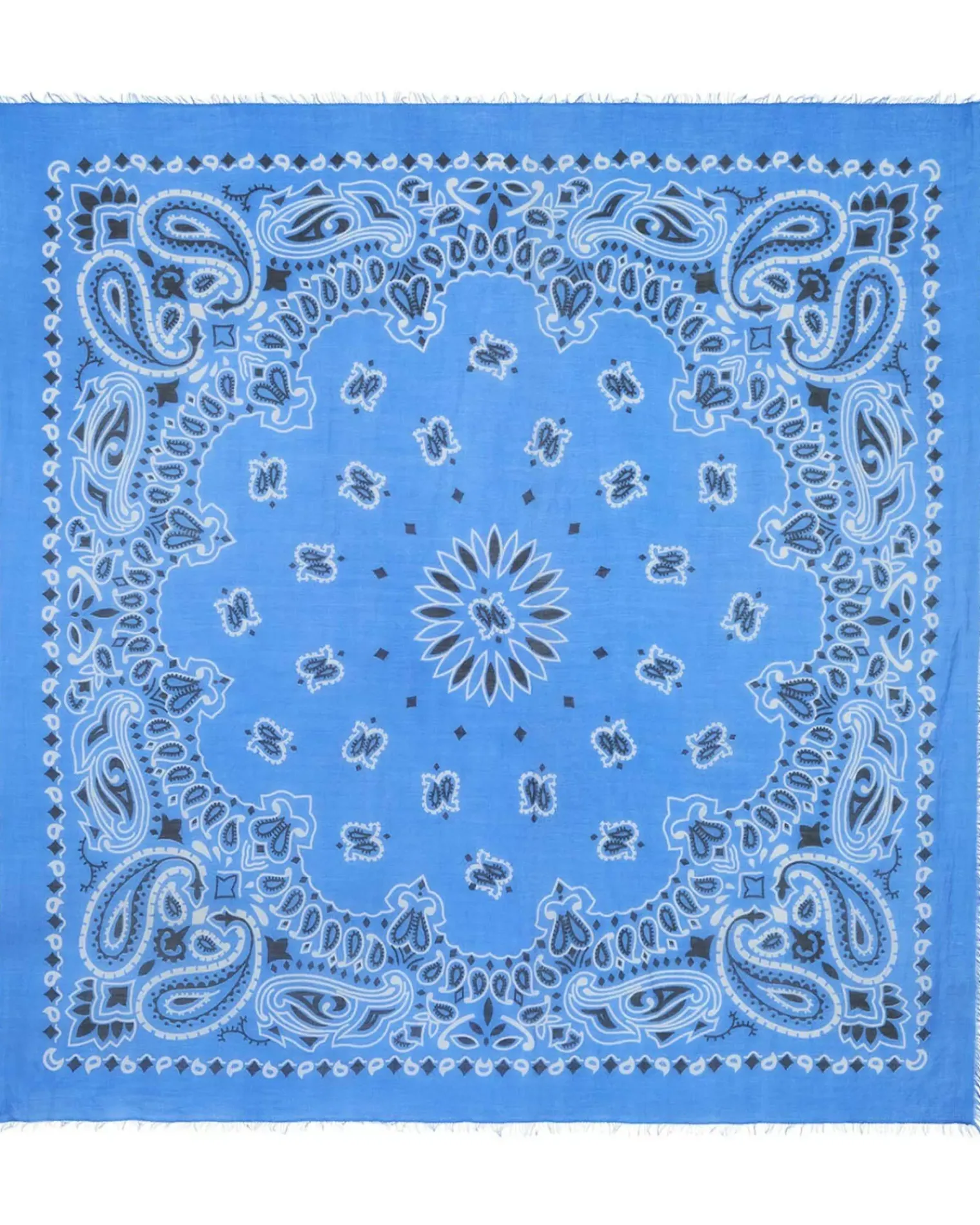 Kujten Scarves & Snoods>Very Large Light Weight Cashmere Bandana, 2-Threads Deep Kabalos